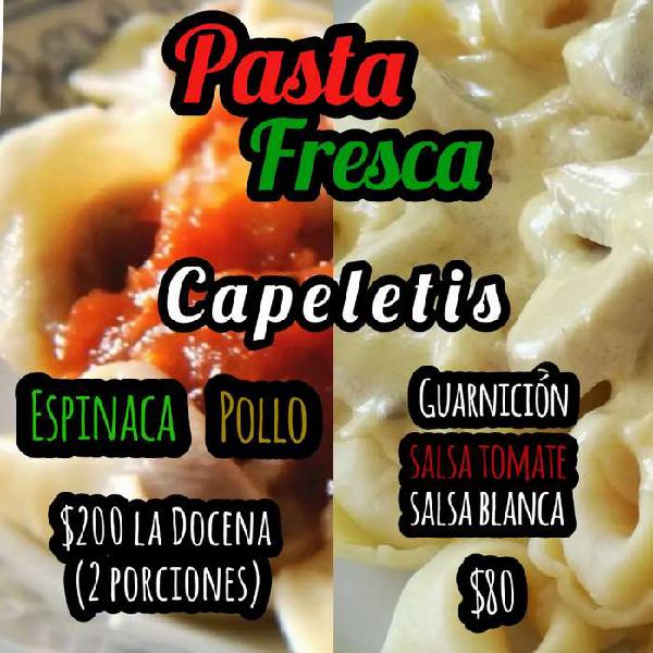 Capeletis pasta fresca