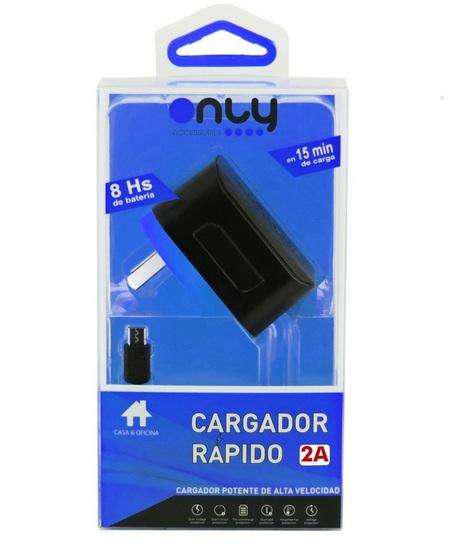 Cargador Tipo C. Carga Rapida 5v/2a Cable Incorporado Only