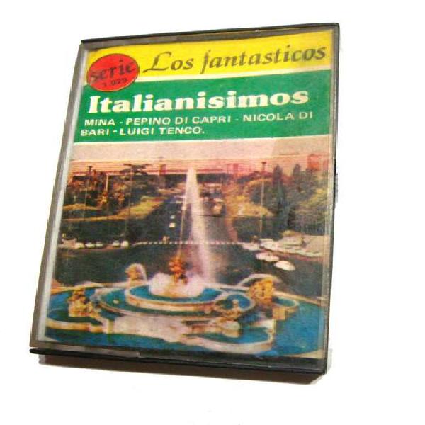 Cassette Italianisimos Nicola Di Bari Mina Luigi Tenco Usado