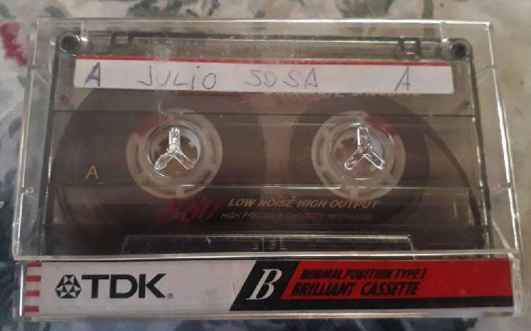 Cassette TDK B 60 Único Uso Caja Y Caratula Original