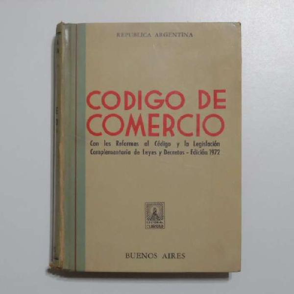 Código De Comercio Republica Argentina 1972