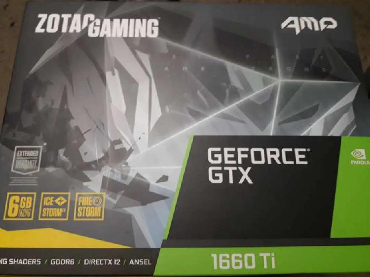 GTX 1660TI 6GB zotac