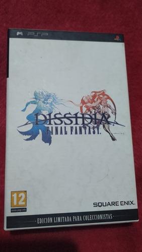 Juego Psp Dissidia Final Fantasy Edición Coleccionista
