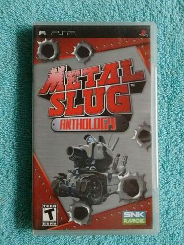 Juegos Psp Metal Slug Anthology Original 7 En 1