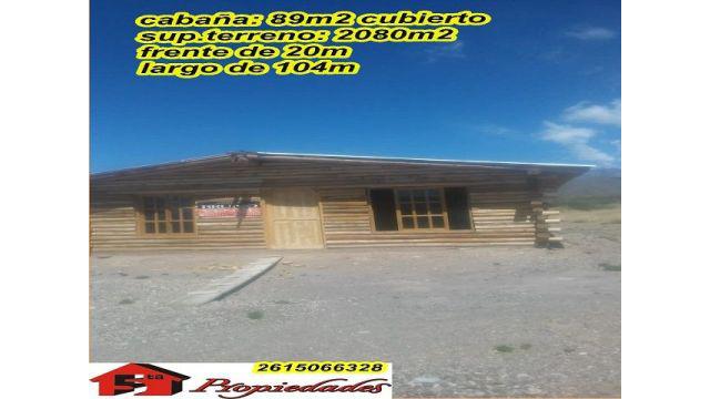 LIQUIDO" San Alberto – Uspallata- Cabaña 2080/89m2