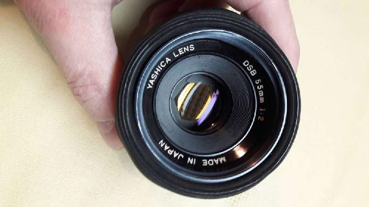 Lente Yashica Lens DSB 55mm 1:2