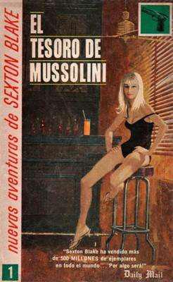 Libro: El tesoro de Mussolini, de Sexton Blake [novela de