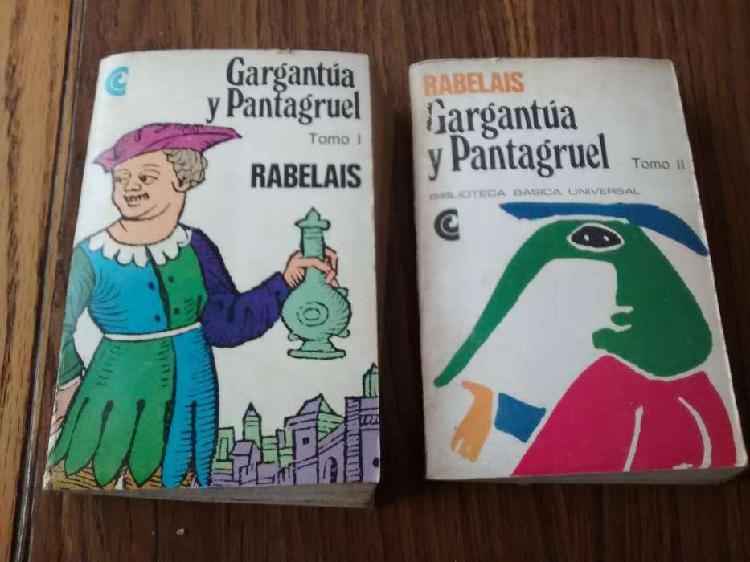 Libro Gargantua y Pantagruel Rabelais