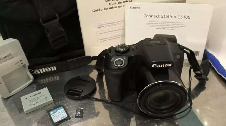 Liquido Cámara Canon SX530 zoom x50 WiFi nueva completa