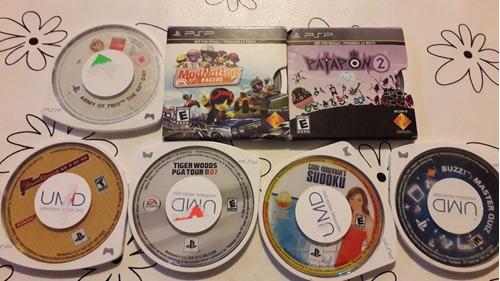 Lote De 7 Juegos Para Psp Sony