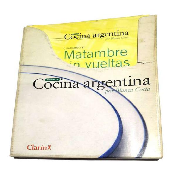 Manual De Cocina Argentina Por Blanca Cotta Clarin Recetas