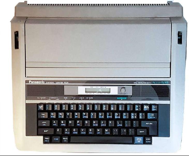 Maquina de escribir electrónica Panasonic