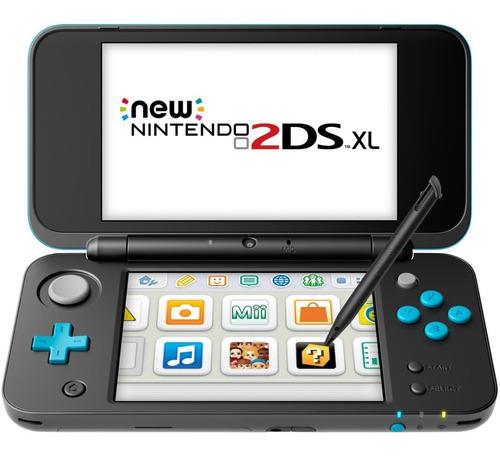 Nintendo New 2ds Xl Standard Negro/turquesa