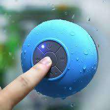 Parlante resistente al agua con sopapa para ducha Bluetooth