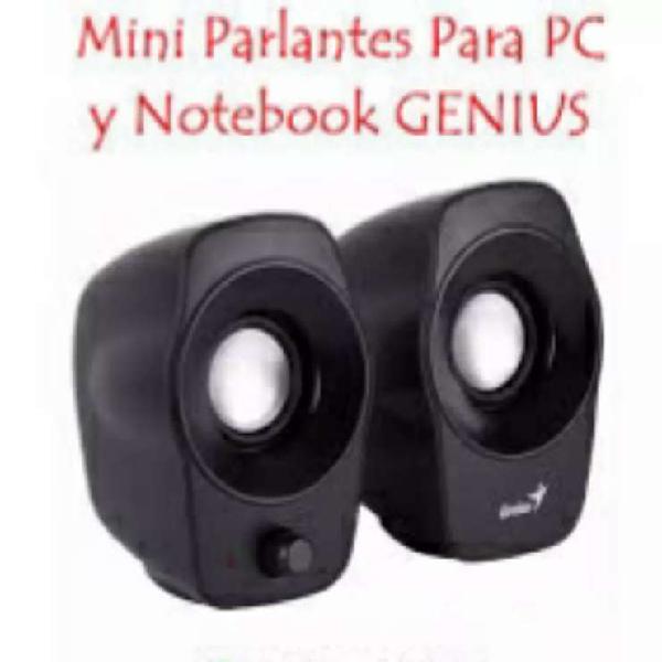 Parlantes nuevos.