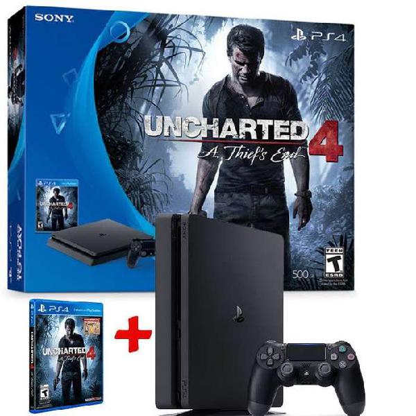 PlayStation 4 / Uncharted 4 Físico, excelente estado