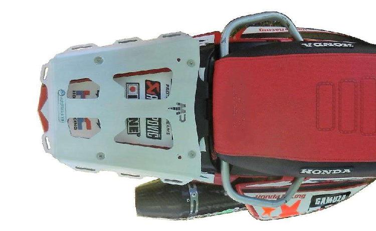 Porta equipaje compacto de acero y aluminio Honda Tornado