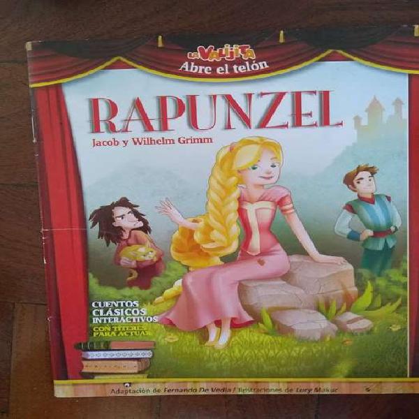 Rapunzel. Libro. La Valijita.