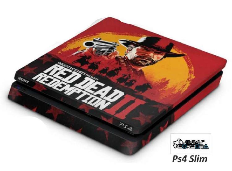 SKIN PS4 SLIM RED DEAD REDEMPTION 2