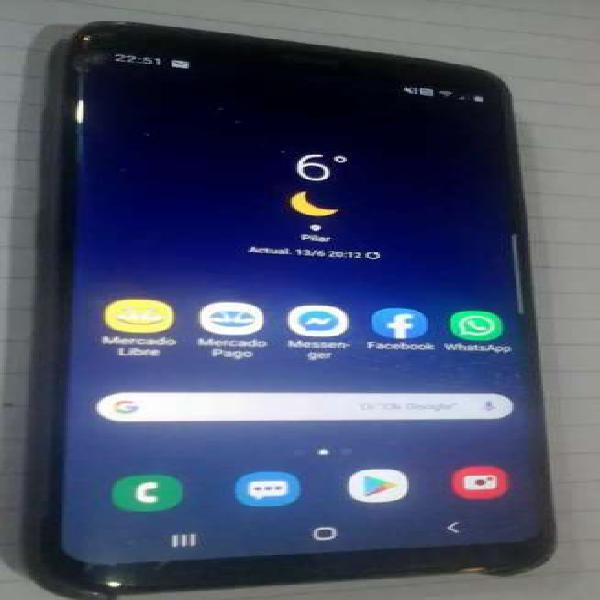 Samsung s8 con detalles