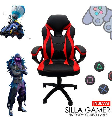 Silla Gamer Escritorio Oficina Reclinable Ergonómica