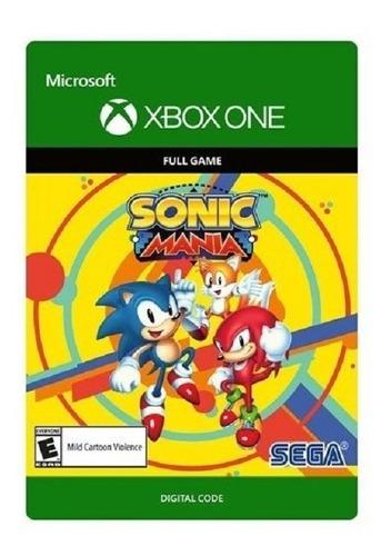Sonic Mania Xbox One Codigo Oferta !!