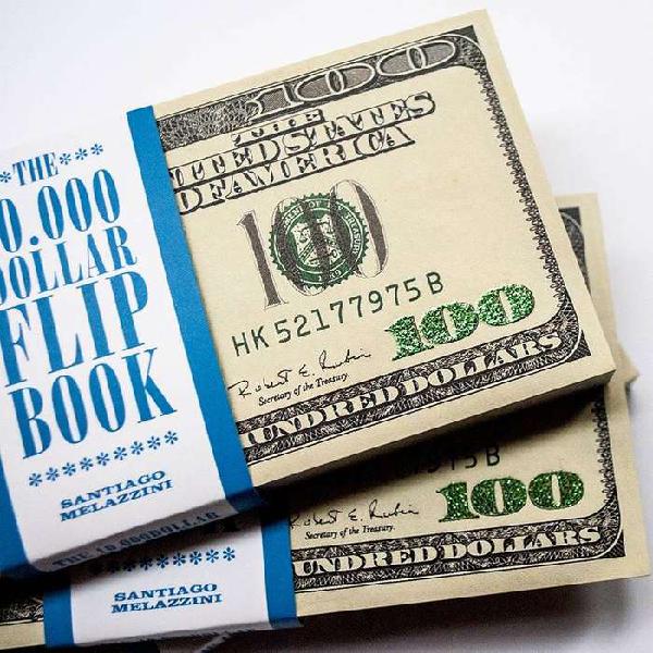 THE 10.000 DOLLAR FLIP BOOK - NUEVO (LA CAZADORA DE LIBROS)