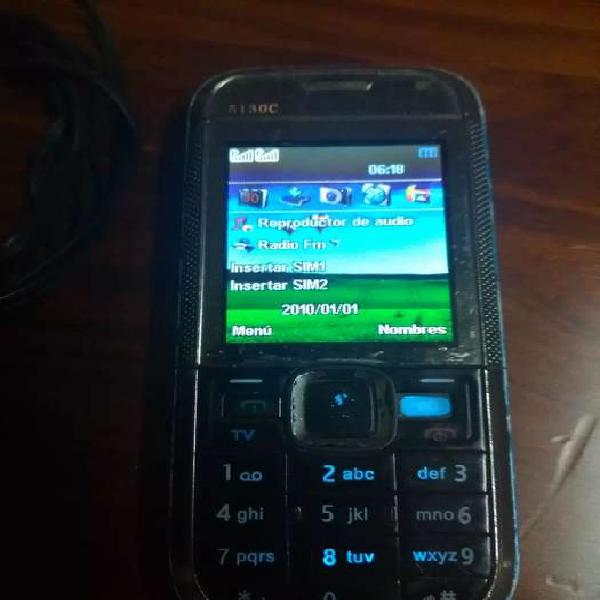 Vendo celular con teclado dual SIM tv,radio,llamadas ,sms