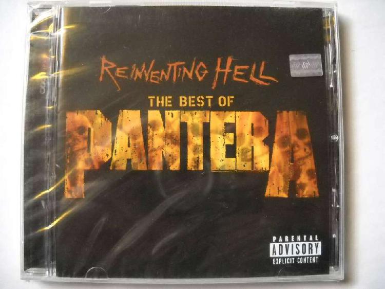 pantera reinventing hell best of cd sellado