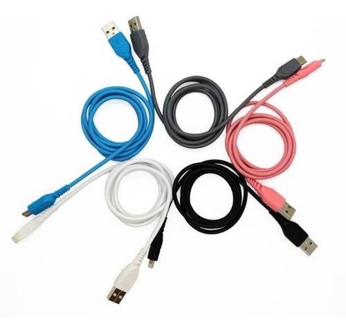 Cable Micro Usb A Usb Datos 2 Metros P/ Celular 2.4 Amp