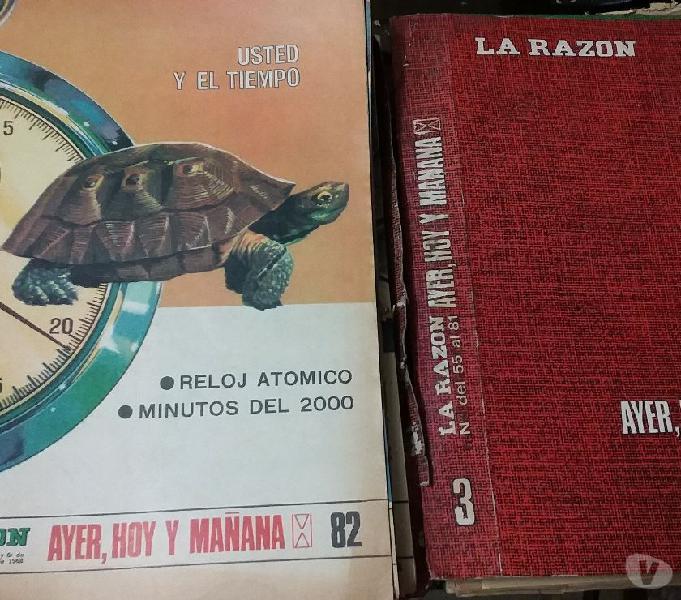 LIBRO AYER, HOY Y MAÑANA - LA RAZON