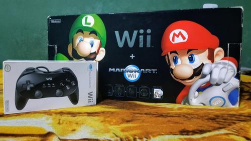 Nintendo Wii Flasheada + Pro Controller + Emuladores +juegos
