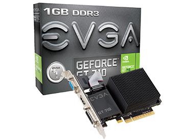 Placa de Video EVGA GeForce® GT 710 1GB DDR3 - Computer