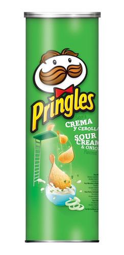 Pringles Crema&cebolla X124g