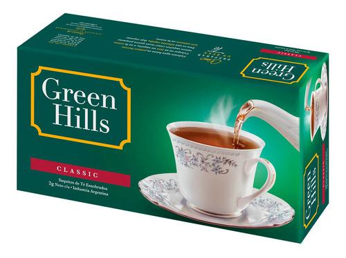 Te Green Hills Classic Clasico 25 Saquitos 2g C/u Caja Tea