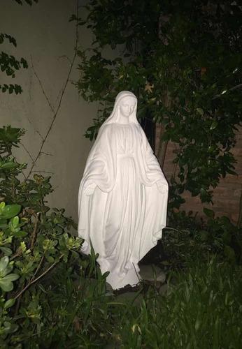 Virgen Milagrosa 0.75 Imagen Religiosa Cemento Estatua