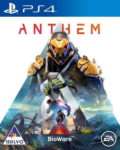 Anthem Ps4 Juego Fisico Juego Nuevo Original Sellado Blu-ray