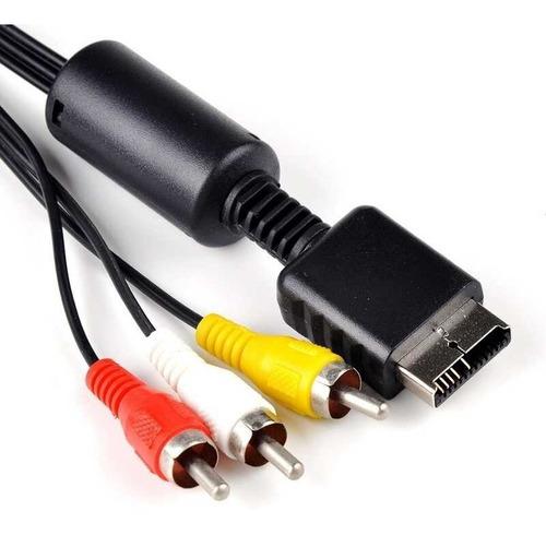 Cable Audio Video Rca Tv Ps2 Ps3 Ps1