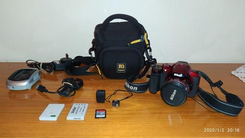 Cámara Nikon Coolpix P520 C/accesorios