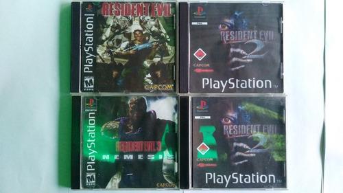 Coleccion Resident Evil Ps1 En Español