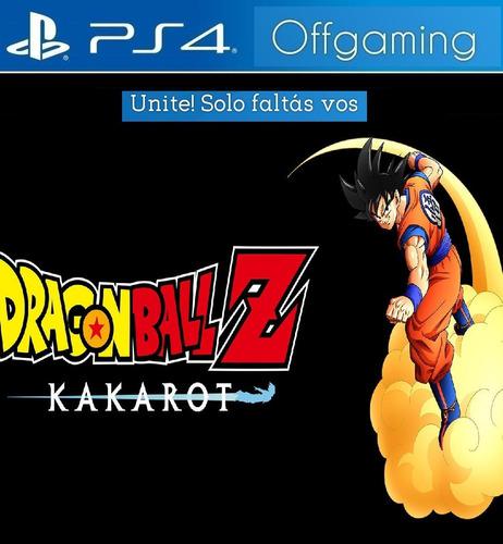Dragon Ball Z Kakarot Ps4 Digital - Juego Playstation