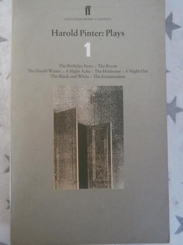 Harold Pinter - Plays 1 - Teatro - Ingles - Bx29