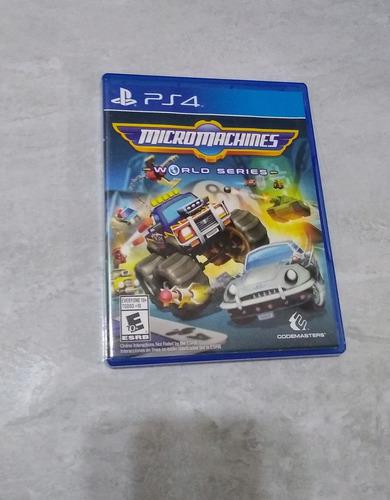 Juego Físico Ps4 Micromachine