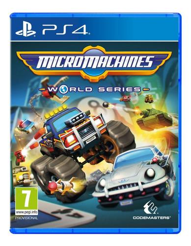 Juego Ps4 Físico Micro Machines Worldseries Impecable