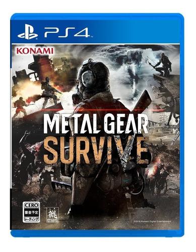 Metal Gear Survive Ps4 Juego Cd Original Fisico Sellado