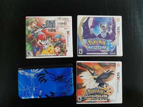 Nintendo 3ds Xl (old) + 3 Juegos. (juntos O Separados)