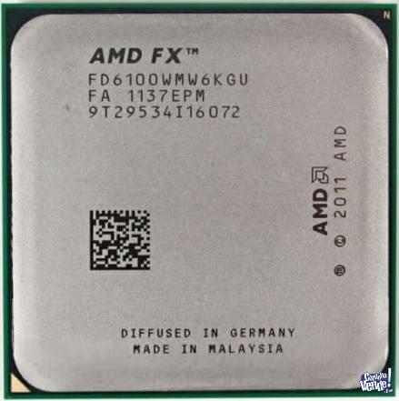 Proceador AMD FX6100 6 Nucleos 3.3GHz -Disipador(usado)