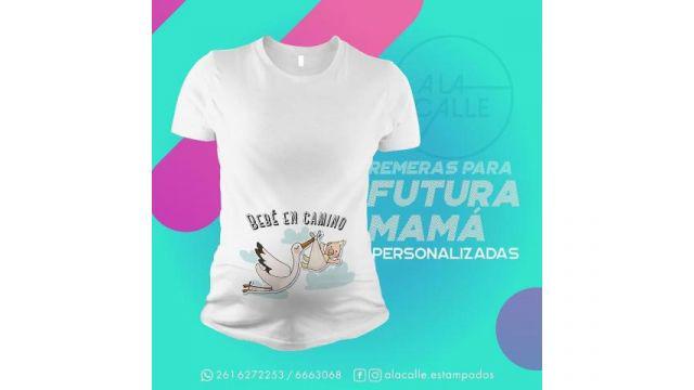 Remeras Personalizadas para Futura Mamá