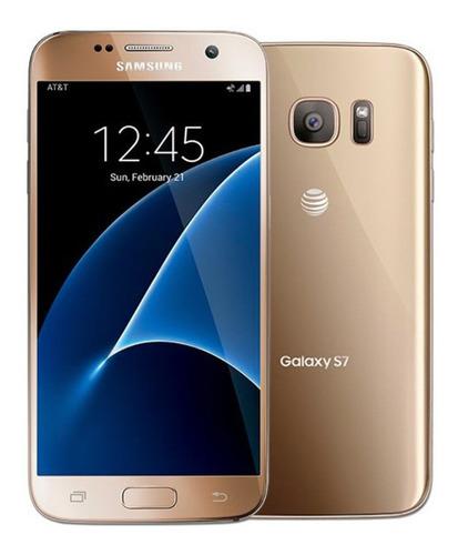 Samsung Galaxy S7 Gold Poco Uso Con Accesorios
