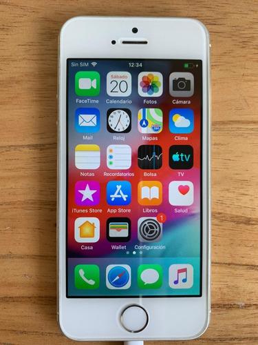 iPhone 5s 32gb Silver/blanco Liberado + Caja Y Accesorios